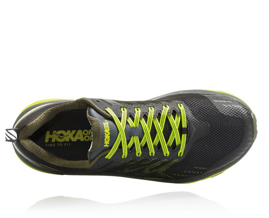 Hoka One One Trail Schoenen Heren - Challenger Atr 5 - Zwart/Groen - VL2970436